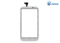 Putih / Hitam 4,5 Inch ponsel Penggantian Layar Sentuh Untuk Alcate OT7050
