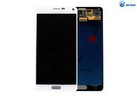Putih Cell Phone LCD Screen Penggantian Untuk Samsung Note4 N9500 ​​5.7 Inch
