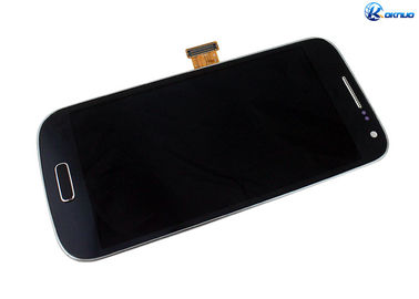 Layar Sentuh Samsung LCD Screen Penggantian dengan Bingkai Majelis Untuk S4 Mini I9195