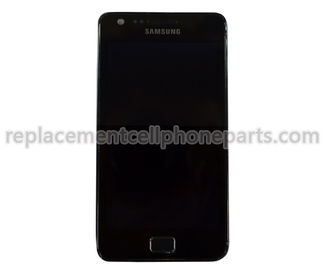 Hitam Samsung Galaxy s2 LCD i9100 dengan Layar Sentuh Digitizer Penggantian Parts