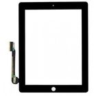 iPAD 3 New PAD Touch Screen Digitizer Asli Hitam iPad Penggantian Parts