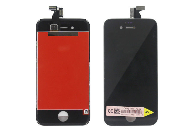 Hitam / Putih 3,5 &amp;#39;&amp;#39; iPhone LCD Screen untuk iPhone 4S LCD Screen dan Digitizer Asssembly