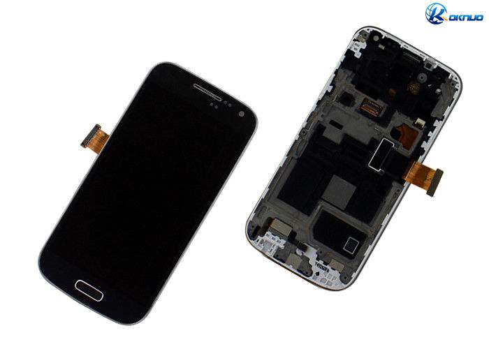 Layar Sentuh Samsung LCD Screen Penggantian dengan Bingkai Majelis Untuk S4 Mini I9195