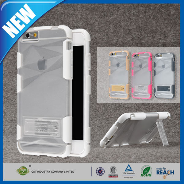 Jelas Sulit TPU Waterproof iPhone 6 Plus Kasus Untuk IPhone 6 Plus 5.5 &amp;quot;