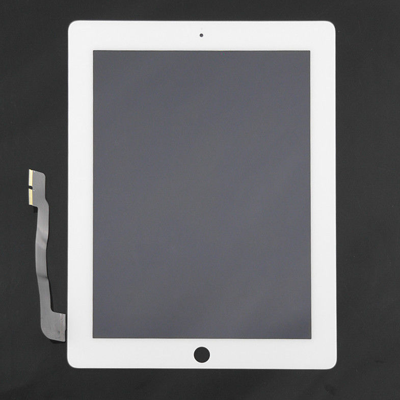 Asli iPad Putih Touch Screen Digitizer untuk iPad 3 Pertama Sentuh Kaca Digitizer