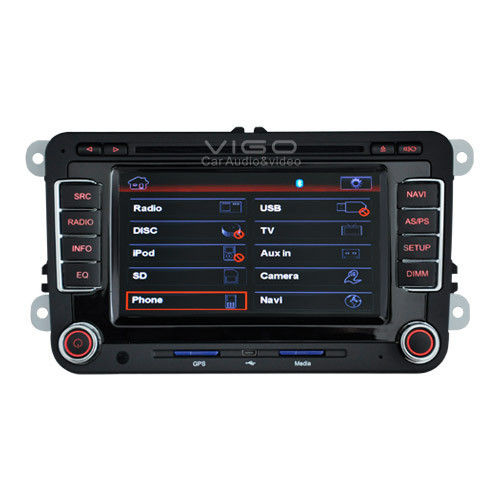 VW 6.5 &amp;#39;&amp;#39; Digital Layar Sentuh Mobil Stereo Sat Nav untuk SEAT LEON / ALTEA / TOLEDO VST7088