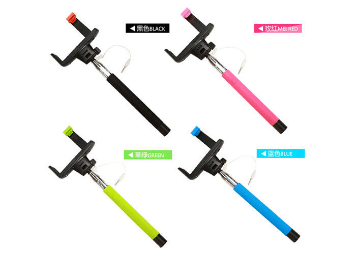 Colorful Cell Phone Selfie Stick, Handheld Monopod Tongkat Untuk Kamera