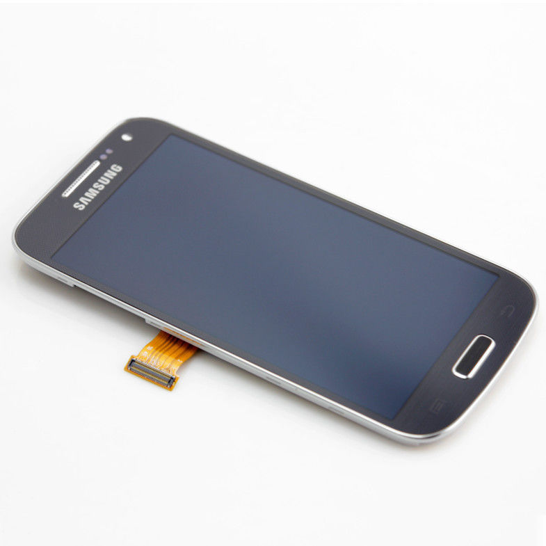 Biru OEM untuk Samsung Galaxy S4 LCD + Touch Screen Digitizer Samsung Penggantian Parts dengan Bagian Kecil