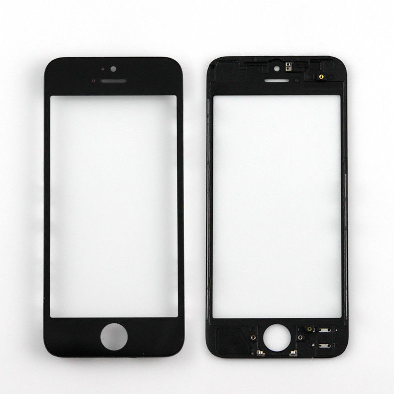 5 inch Perbaikan Hitam iPhone Apple Kaca dengan Bingkai untuk Iphone 5 Penggantian Parts