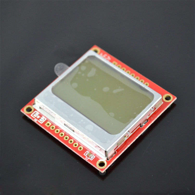 Nokia 5110 modul LCD untuk Arduino Dengan Putih Backlight Red PCB Untuk Arduino