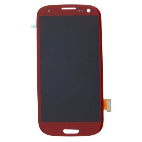 Asli 4,8 inci sel merah telepon LCD layar untuk Samsung Galaxy S3