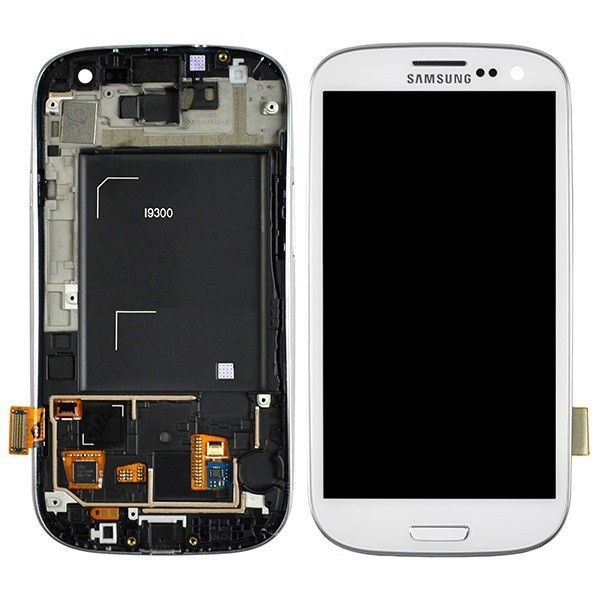 4.8 inch Asli Samsung I9300 LCD Screen Mobile Phone Digitizer
